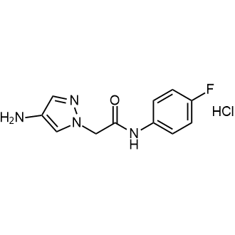 2-(4-Amino-1H-pyrazol-1-yl)-N-(4-fluorophenyl)acetamide hydrochloride|CS-0553832