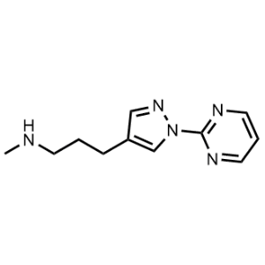 N-methyl-3-(1-(pyrimidin-2-yl)-1H-pyrazol-4-yl)propan-1-amine|CS-0553869