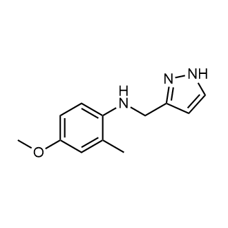 N-((1H-pyrazol-3-yl)methyl)-4-methoxy-2-methylaniline|CS-0553927