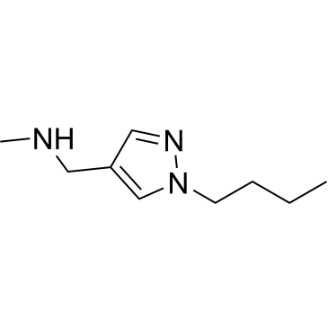 1-(1-Butyl-1H-pyrazol-4-yl)-N-methylmethanamine|CS-0553987