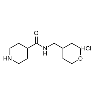N-((tetrahydro-2H-pyran-4-yl)methyl)piperidine-4-carboxamide hydrochloride|CS-0554044