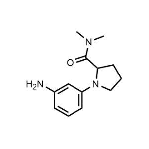 1-(3-Aminophenyl)-N,N-dimethylpyrrolidine-2-carboxamide|CS-0554109
