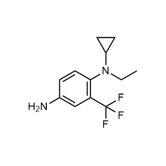N1-cyclopropyl-N1-ethyl-2-(trifluoromethyl)benzene-1,4-diamine|CS-0554156