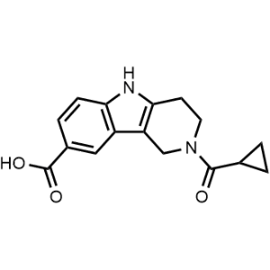 2-(Cyclopropanecarbonyl)-2,3,4,5-tetrahydro-1H-pyrido[4,3-b]indole-8-carboxylic acid|CS-0554193