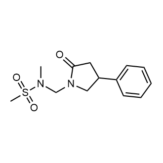 N-methyl-N-((2-oxo-4-phenylpyrrolidin-1-yl)methyl)methanesulfonamide|CS-0554240