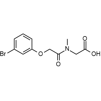 N-(2-(3-bromophenoxy)acetyl)-N-methylglycine|CS-0554260