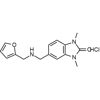 5-(((Furan-2-ylmethyl)amino)methyl)-1,3-dimethyl-1,3-dihydro-2H-benzo[d]imidazol-2-one hydrochloride|CS-0554287