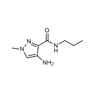 4-Amino-1-methyl-N-propyl-1H-pyrazole-3-carboxamide|CS-0554384