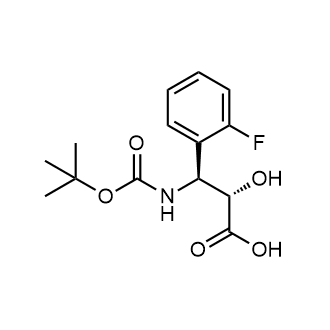 (2S,3S)-3-((tert-butoxycarbonyl)amino)-3-(2-fluorophenyl)-2-hydroxypropanoic acid|CS-0554408