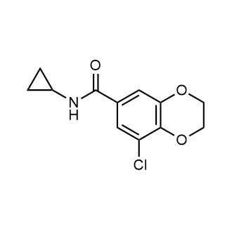 8-Chloro-N-cyclopropyl-2,3-dihydrobenzo[b][1,4]dioxine-6-carboxamide|CS-0554551