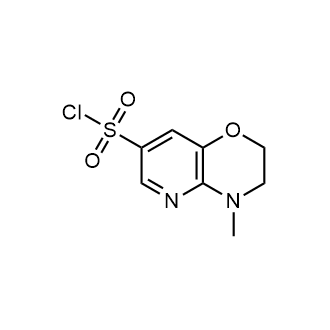 4-Methyl-3,4-dihydro-2H-pyrido[3,2-b][1,4]oxazine-7-sulfonyl chloride|CS-0554589