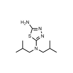 N2,N2-diisobutyl-1,3,4-thiadiazole-2,5-diamine|CS-0554610