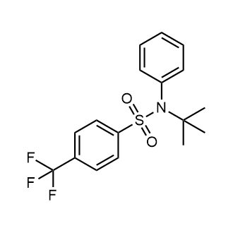 N-(tert-butyl)-N-phenyl-4-(trifluoromethyl)benzenesulfonamide|CS-0554712
