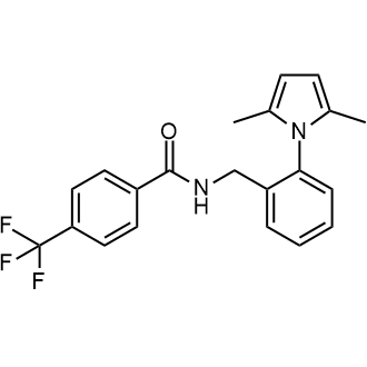 N-(2-(2,5-dimethyl-1H-pyrrol-1-yl)benzyl)-4-(trifluoromethyl)benzamide|CS-0554728