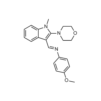N-(4-methoxyphenyl)-1-(1-methyl-2-morpholino-1H-indol-3-yl)methanimine|CS-0554861