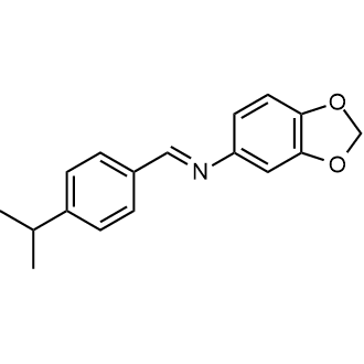N-(benzo[d][1,3]dioxol-5-yl)-1-(4-isopropylphenyl)methanimine|CS-0554991