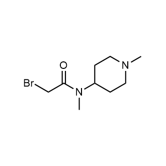 2-Bromo-N-methyl-N-(1-methylpiperidin-4-yl)acetamide|CS-0554997
