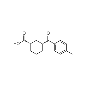 (1S,3R)-3-(4-methylbenzoyl)cyclohexane-1-carboxylic acid|CS-0555044