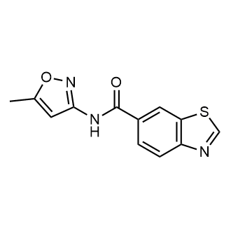 N-(5-methylisoxazol-3-yl)benzo[d]thiazole-6-carboxamide|CS-0555171
