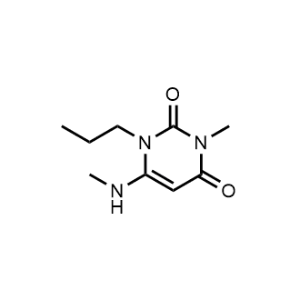 3-Methyl-6-(methylamino)-1-propylpyrimidine-2,4(1H,3H)-dione|CS-0555197