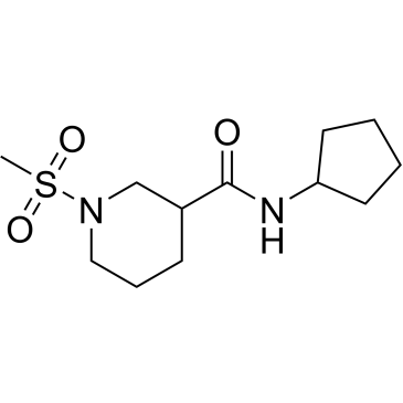 N-cyclopentyl-1-(methylsulfonyl)piperidine-3-carboxamide|CS-0555258