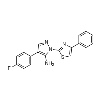 4-(4-Fluorophenyl)-1-(4-phenylthiazol-2-yl)-1H-pyrazol-5-amine|CS-0555318