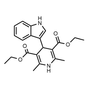 Diethyl 4-(1H-indol-3-yl)-2,6-dimethyl-1,4-dihydropyridine-3,5-dicarboxylate|CS-0555336
