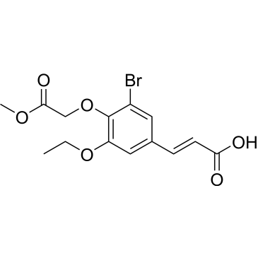 (E)-3-(3-bromo-5-ethoxy-4-(2-methoxy-2-oxoethoxy)phenyl)acrylic acid|CS-0555361