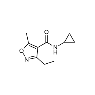 N-cyclopropyl-3-ethyl-5-methylisoxazole-4-carboxamide|CS-0555382