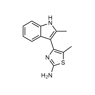 5-Methyl-4-(2-methyl-1H-indol-3-yl)thiazol-2-amine|CS-0555444