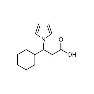 3-Cyclohexyl-3-(1H-pyrrol-1-yl)propanoic acid|CS-0555574
