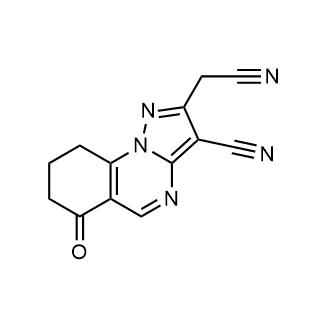 2-(Cyanomethyl)-6-oxo-6,7,8,9-tetrahydropyrazolo[1,5-a]quinazoline-3-carbonitrile|CS-0555615