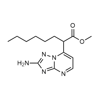 Methyl 2-(2-amino-[1,2,4]triazolo[1,5-a]pyrimidin-7-yl)octanoate|CS-0555619