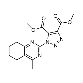 Dimethyl 1-(4-methyl-5,6,7,8-tetrahydroquinazolin-2-yl)-1H-1,2,3-triazole-4,5-dicarboxylate|CS-0555622