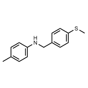 4-Methyl-N-(4-(methylthio)benzyl)aniline|CS-0555760