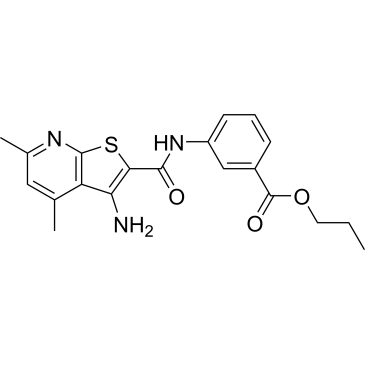 Propyl 3-(3-amino-4,6-dimethylthieno[2,3-b]pyridine-2-carboxamido)benzoate|CS-0555795