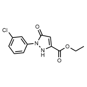 Ethyl 1-(3-chlorophenyl)-5-oxo-2,5-dihydro-1H-pyrazole-3-carboxylate|CS-0555863