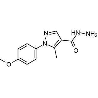 1-(4-Methoxyphenyl)-5-methyl-1H-pyrazole-4-carbohydrazide|CS-0555907