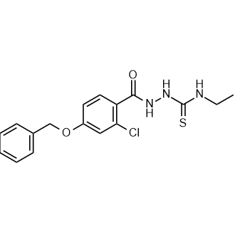 2-(4-(Benzyloxy)-2-chlorobenzoyl)-N-ethylhydrazine-1-carbothioamide|CS-0556082