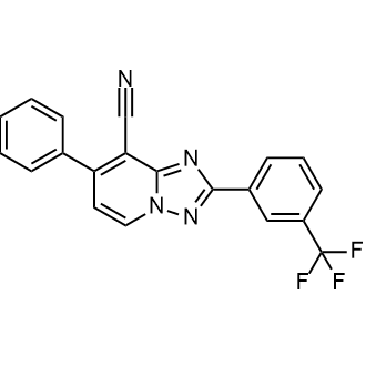 7-Phenyl-2-(3-(trifluoromethyl)phenyl)-[1,2,4]triazolo[1,5-a]pyridine-8-carbonitrile|CS-0556213
