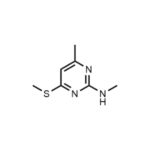 N,4-dimethyl-6-(methylthio)pyrimidin-2-amine|CS-0556355
