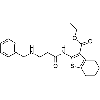 Ethyl 2-(3-(benzylamino)propanamido)-4,5,6,7-tetrahydrobenzo[b]thiophene-3-carboxylate|CS-0556368