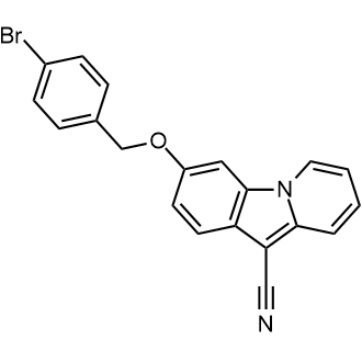 3-((4-Bromobenzyl)oxy)pyrido[1,2-a]indole-10-carbonitrile|CS-0556476