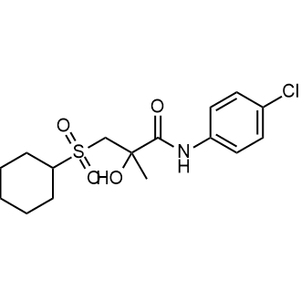 N-(4-chlorophenyl)-3-(cyclohexylsulfonyl)-2-hydroxy-2-methylpropanamide|CS-0556521