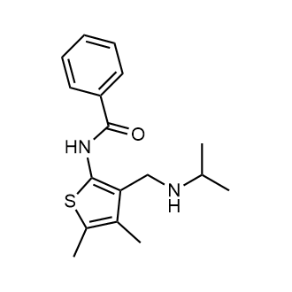 N-(3-((isopropylamino)methyl)-4,5-dimethylthiophen-2-yl)benzamide|CS-0556578