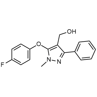 (5-(4-Fluorophenoxy)-1-methyl-3-phenyl-1H-pyrazol-4-yl)methanol|CS-0556701
