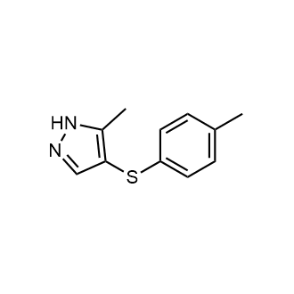 5-Methyl-4-(p-tolylthio)-1H-pyrazole|CS-0556703