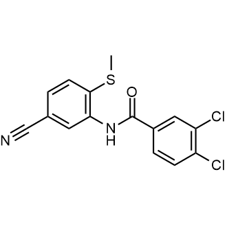 3,4-Dichloro-N-(5-cyano-2-(methylthio)phenyl)benzamide|CS-0556801