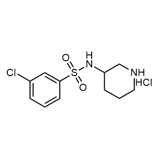 3-Chloro-N-(piperidin-3-yl)benzenesulfonamide hydrochloride|CS-0557060