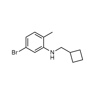5-Bromo-N-(cyclobutylmethyl)-2-methylaniline|CS-0557119